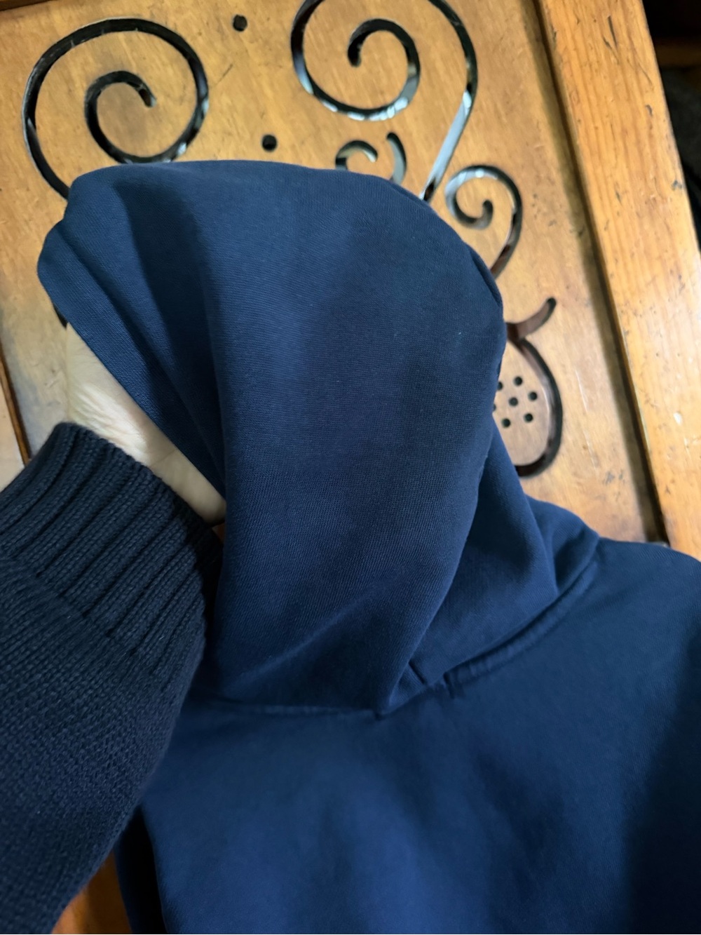 Polo by Ralph Lauren Navy Bear Graphic Hoodie - Picture 8 of 12